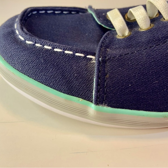 KEDS Women's Navy Blue Canvas Sneakers Casual Comfort Shoes Low Top Size 8.5 - Picture 16 of 16
